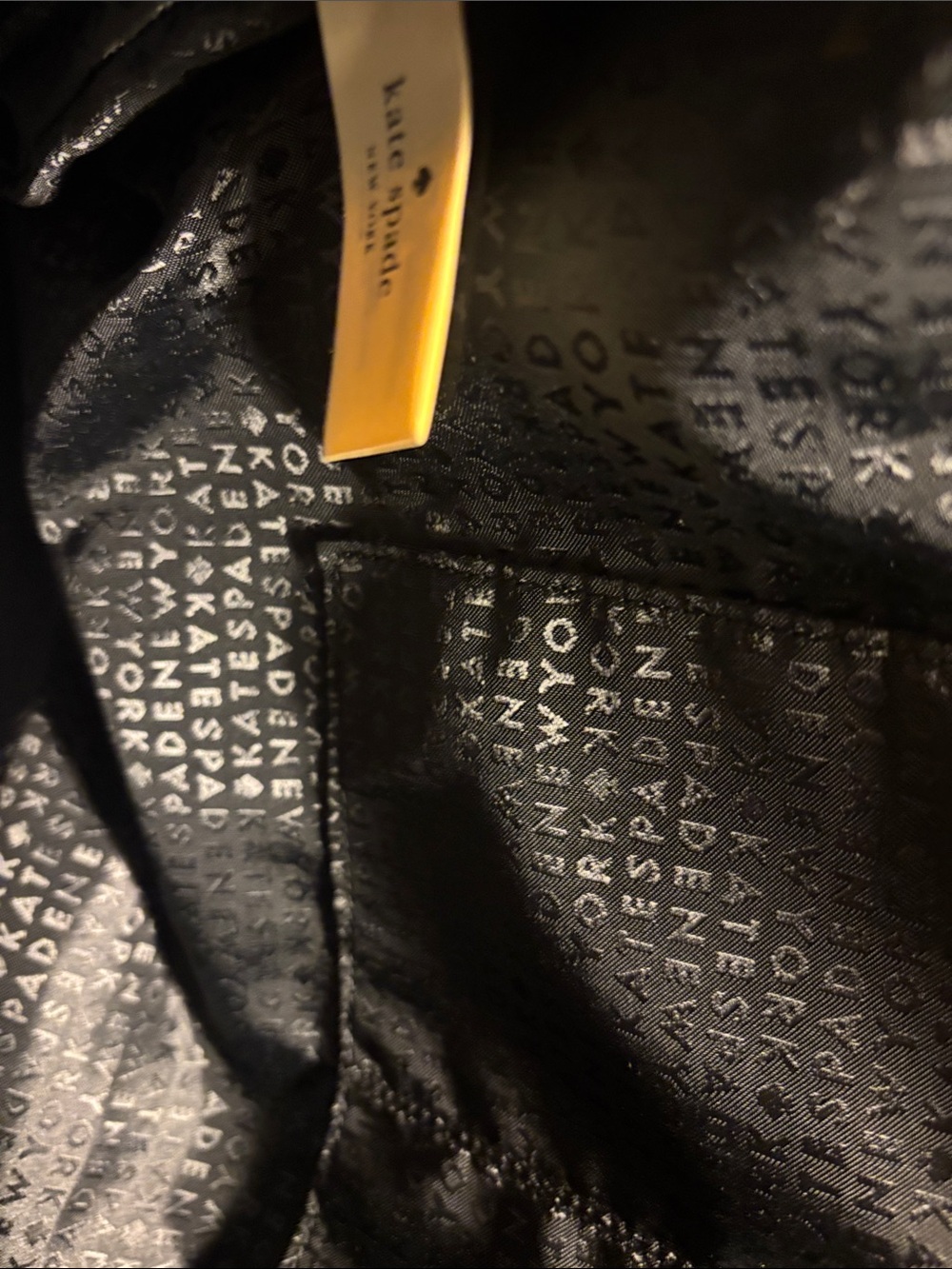 NWOT Kate Spade New York Bon Shopper Daycation Tote – Night Sky Navy Star Print - Picture 8 of 8